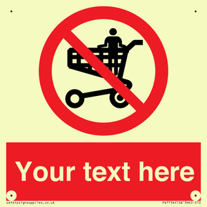 Custom prohibition no standing in trolley